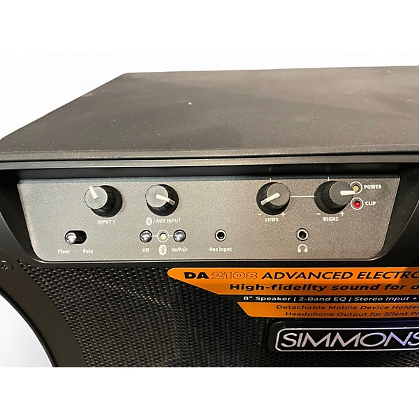 Used Simmons DA2108 Drum Amplifier