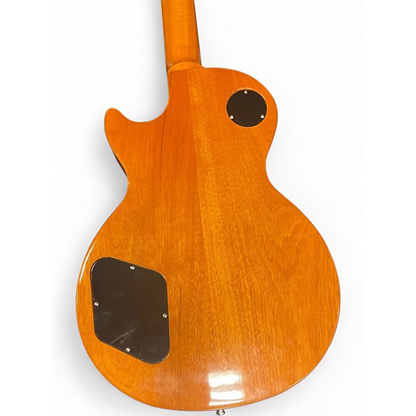 Used Gibson Les Paul Classic Custom Gold Solid Body Electric Guitar