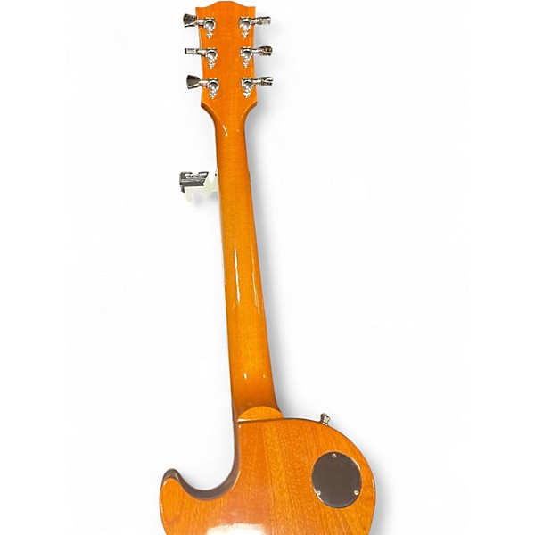 Used Gibson Les Paul Classic Custom Gold Solid Body Electric Guitar