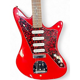 Used DiPinto Galaxie 4 Red Solid Body Electric Guitar