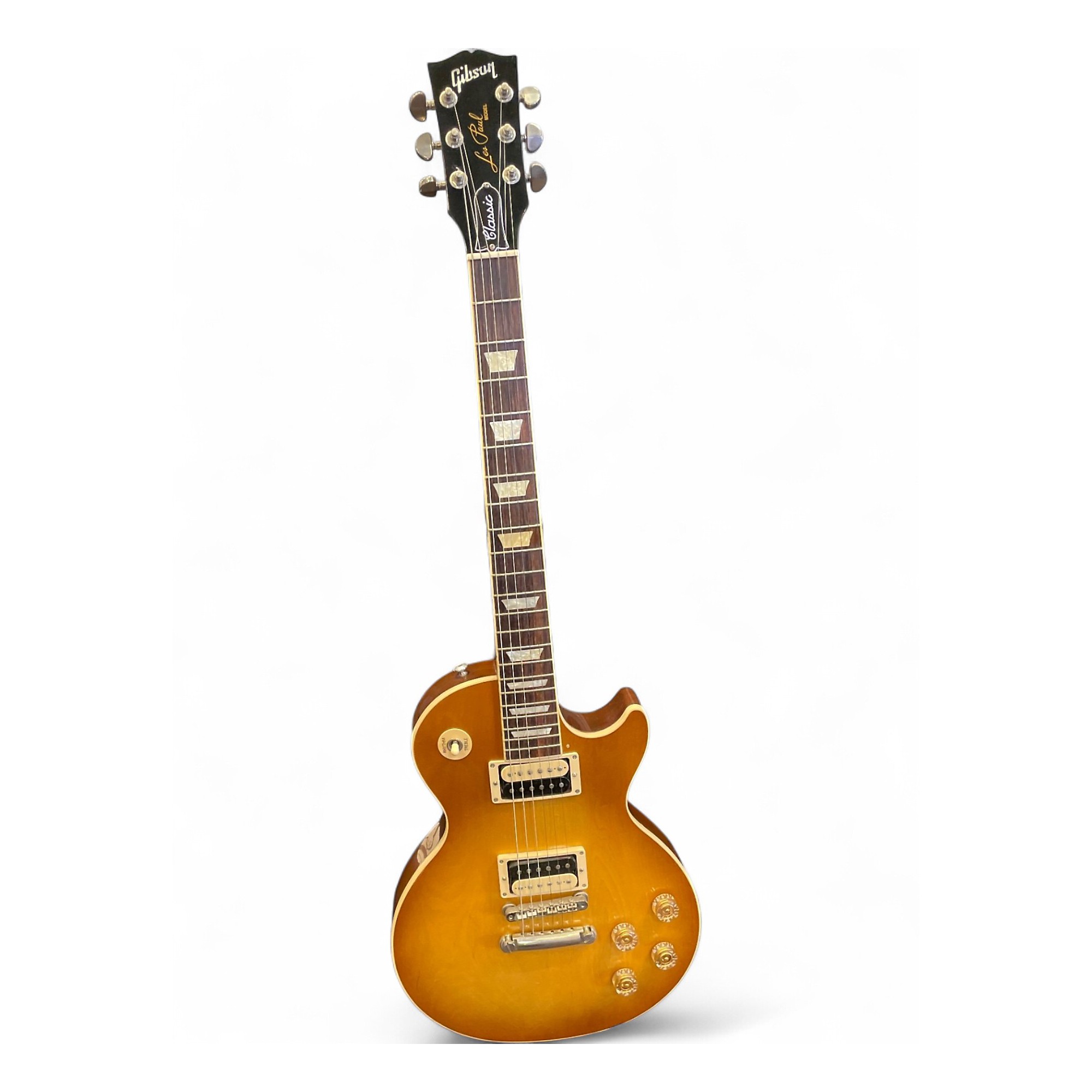 Used Gibson Les Paul Classic Honey Burst Solid Body Electric