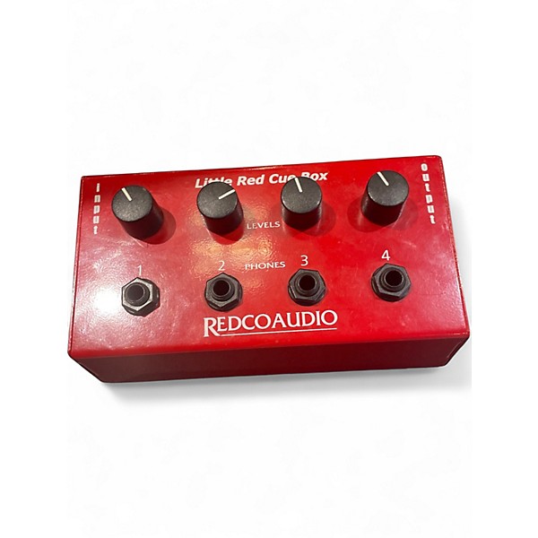 Used REDCO LITTLE RED CUE BOX Signal Processor