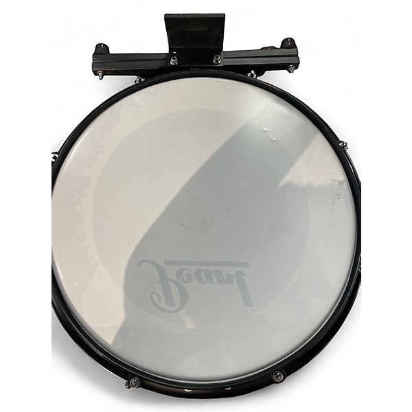 Used Pearl 2 Piece Rhythm Traveler Compact Black and White Drum Kit