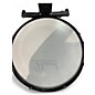 Used Pearl 2 Piece Rhythm Traveler Compact Black and White Drum Kit