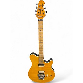 Used Ernie Ball Music Man Axis Trans Gold Solid Body Electric Guitar