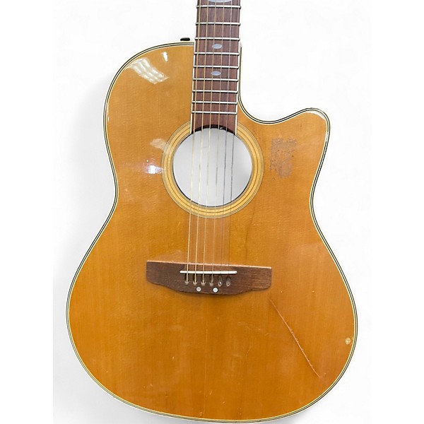 Used Applause AE38 Natural Acoustic Electric Guitar