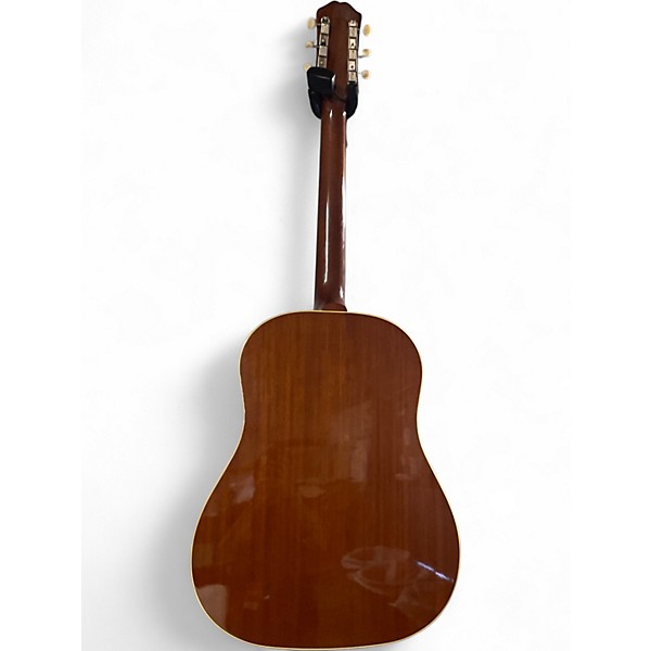 Used Epiphone FT-79 TEXAN Natural Acoustic Electric Guitar