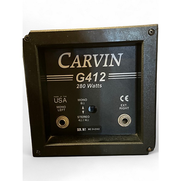 Used Carvin G412 Guitar Cabinet