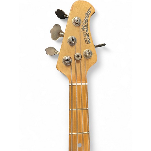 Used Ernie Ball Music Man Sterling 4 String Blue Pearl Electric Bass Guitar