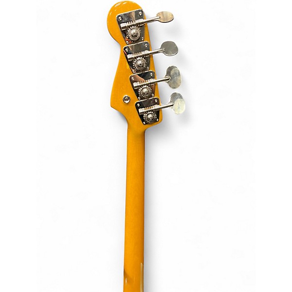 Used 2024 Fender 1966 American Vintage II Blue Electric Bass Guitar