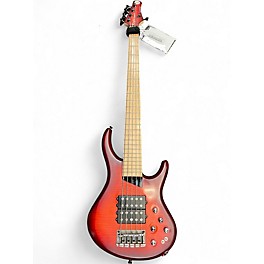 Used MTD Kingston Super 5 Red Electric Bass Guitar