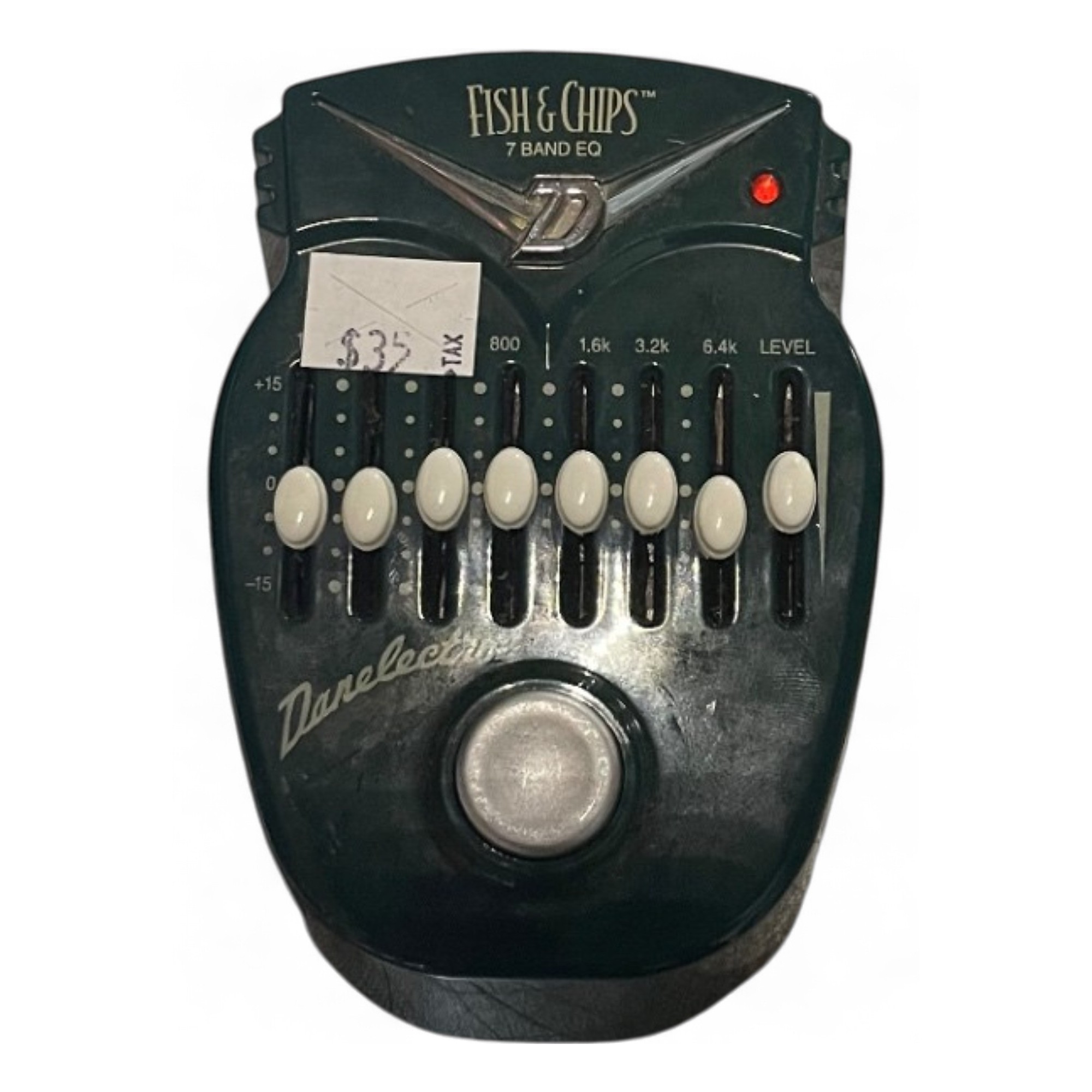 ギター Danelectro DJ-14 Fish & Chips 7BAND EQ Used Danelectro DJ14 Fish and Chips 7-Band EQ Pedal | Guitar
