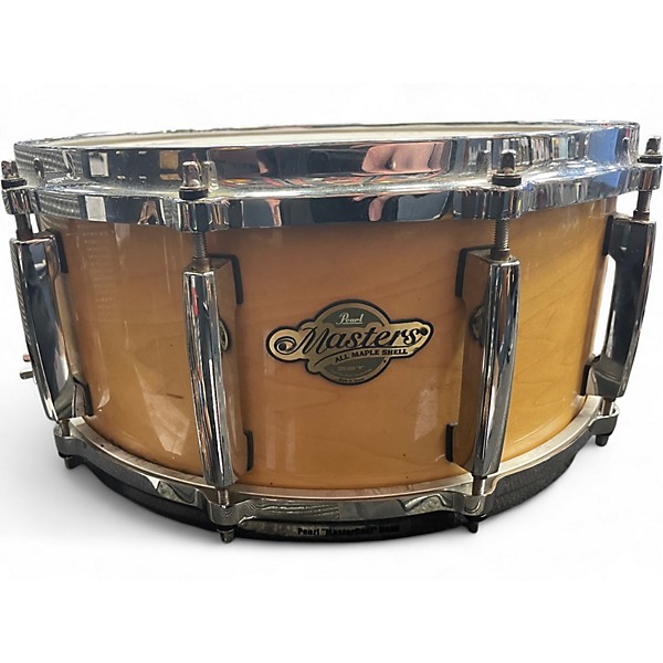 Used Pearl 14X6 Masters MCX Series Snare Natural Drum