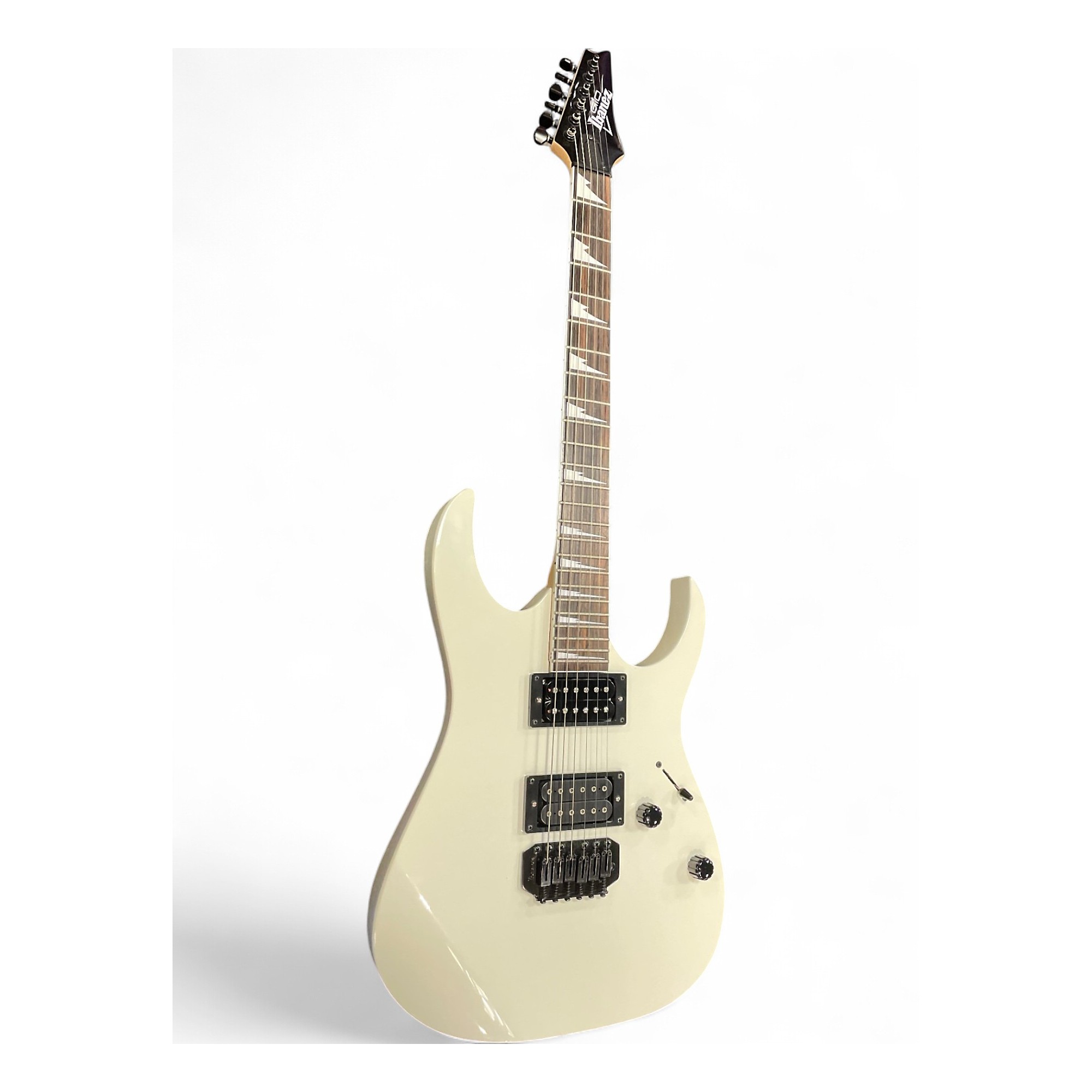 Ibanez GRG120EX ホワイト エレキギター Used Ibanez GRG120EX Arctic White Solid Body Electric Guitar