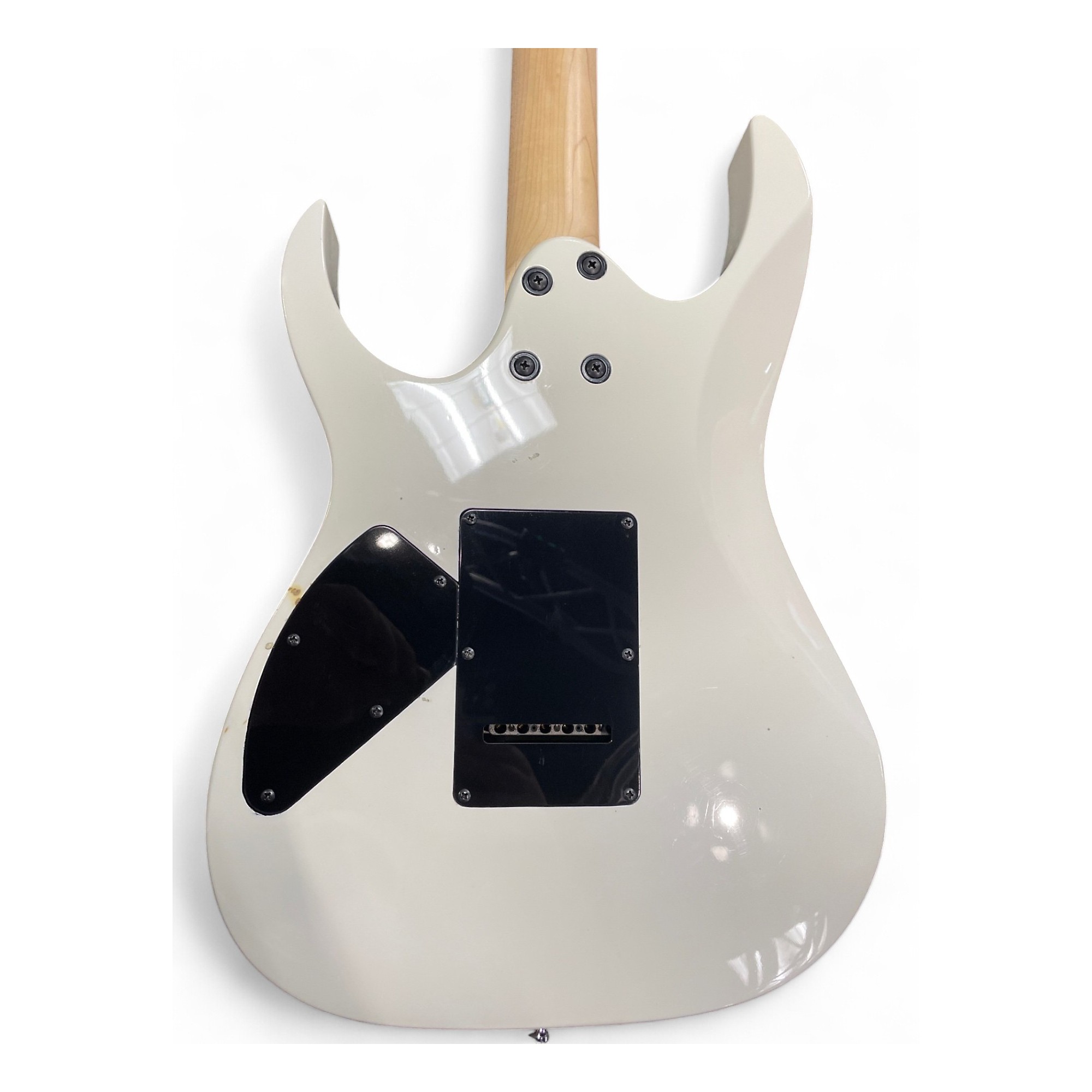Used Ibanez GRG120EX Arctic White Solid Body Electric Guitar