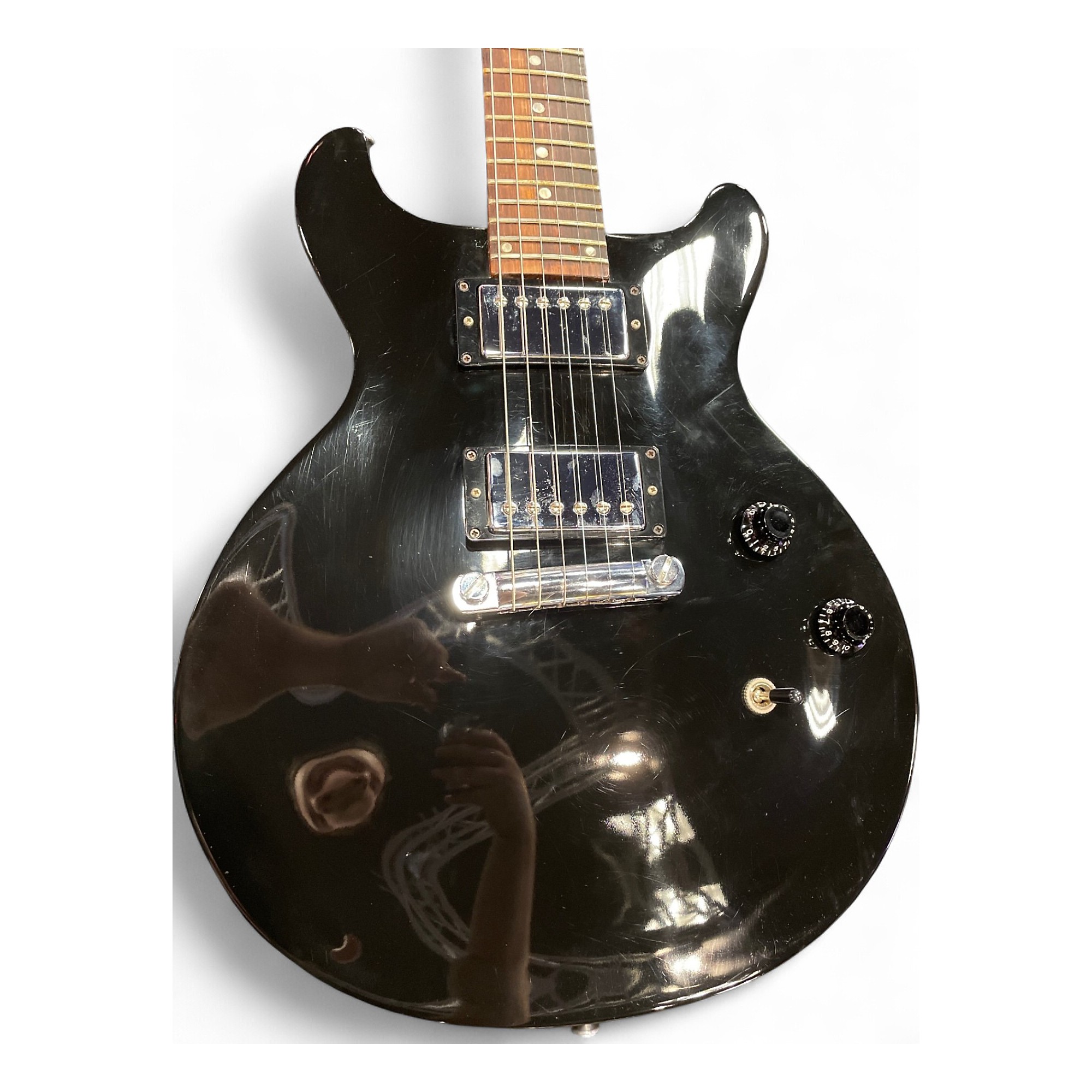 ギター Gibson Les Paul Studio DC Gibson Les Paul Studio DC Wine Red 1997 – Chicago Music Exchange