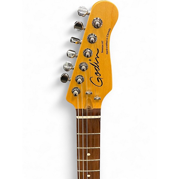 Used Godin Session BOURBON BURST Solid Body Electric Guitar
