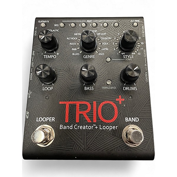 Used DigiTech Trio+ Band Creator Plus Looper Pedal