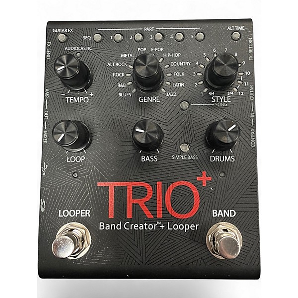 Used DigiTech Trio+ Band Creator Plus Looper Pedal