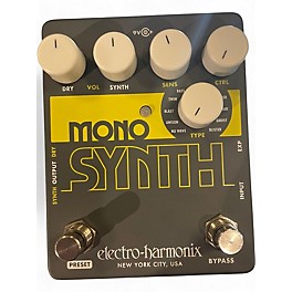 Used Electro-Harmonix Guitar Mono Synth Effect Pedal