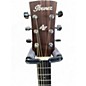 Used Ibanez ac150ce Natural Acoustic Electric Guitar