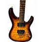 Used Schecter Guitar Research Diamond Series C-6 Plus Amber Burst Solid Body Electric Guitar