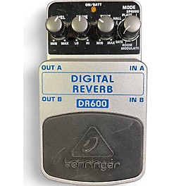 Used Behringer DR600 Digital Stereo Reverb Effect Pedal