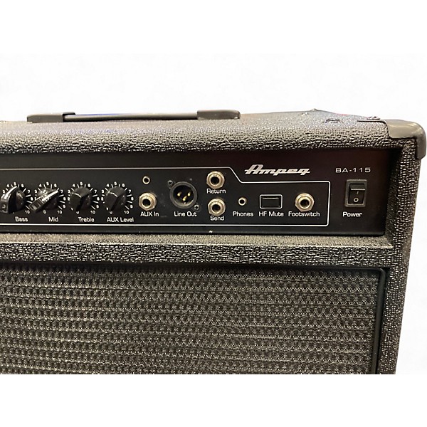 Used Ampeg BA115 100W 1x15 Bass Combo Amp