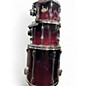 Used TAMA 4 Piece Rockstar Red to Black Fade Drum Kit