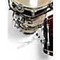 Used TAMA 4 Piece Rockstar Red to Black Fade Drum Kit