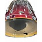 Used TAMA 4 Piece Rockstar Red to Black Fade Drum Kit