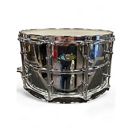 Used Ludwig 8X14 Supralite Snare Silver Drum