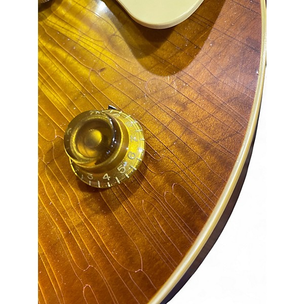 Used 2017 Gibson Tom Murphy Painted and Aged Wildwood LTD 1959 Reissue Sunburst Solid Body Electric Guitar