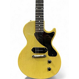 Used 2023 Gibson Custom Shop 1957 Les Paul Junior Aged Tv Yellow Solid Body Electric Guitar