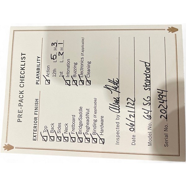 Used Gibson Murphy Lab Light Age 1964 Sg Pelham Blue Solid Body Electric Guitar