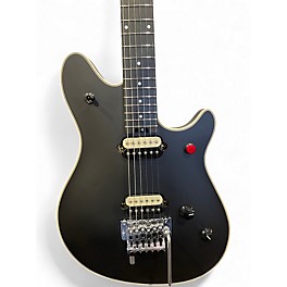 Used 2022 EVH Wolfgang USA Satin Black Solid Body Electric Guitar