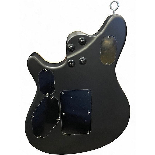 Used 2022 EVH Wolfgang USA Satin Black Solid Body Electric Guitar