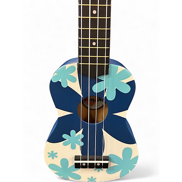 Used Amahi Sporano Ukulele blue Classical Acoustic Guitar