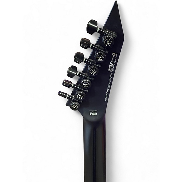 Used ESP LTD M-201 Black Solid Body Electric Guitar