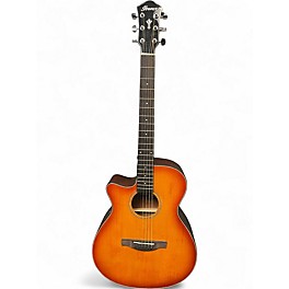 Used Ibanez AEG58L Violin Burst Acoustic Guitar