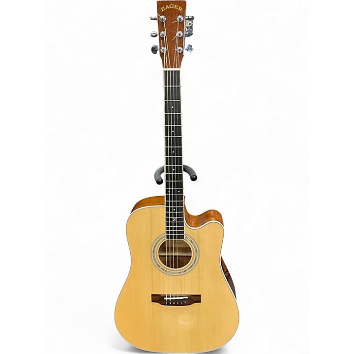 ZAGER ZAD-50CE BK エレアコ ZAD50CE Solid Spruce/Mahogany Acoustic Electric Vintage