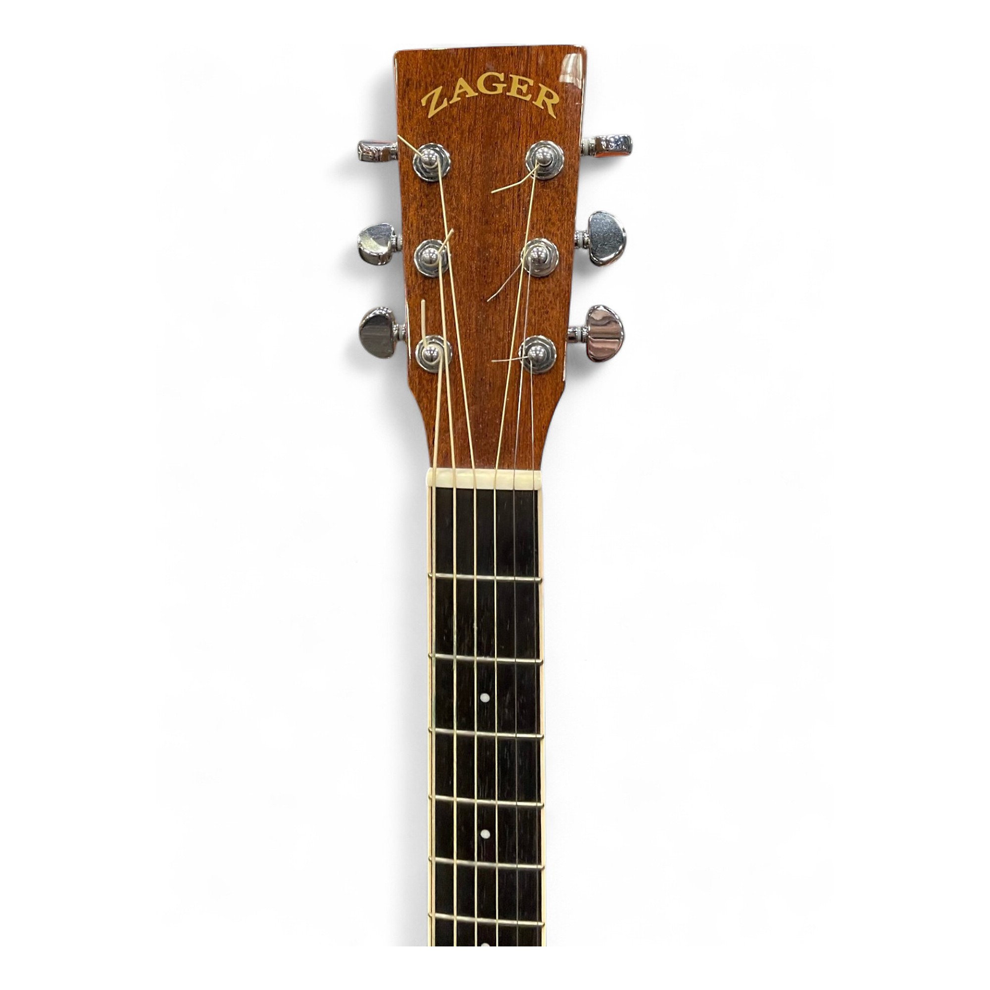 Used Zager ZAD-50CE Natural Acoustic Electric Guitar Natural