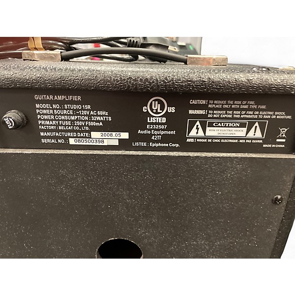 ギター epiphone electer 15R amp Epiphone Guitar Amplifier Studio 15R 32watts | eBay