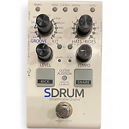 Used DigiTech SDRUM Auto-Drummer Pedal