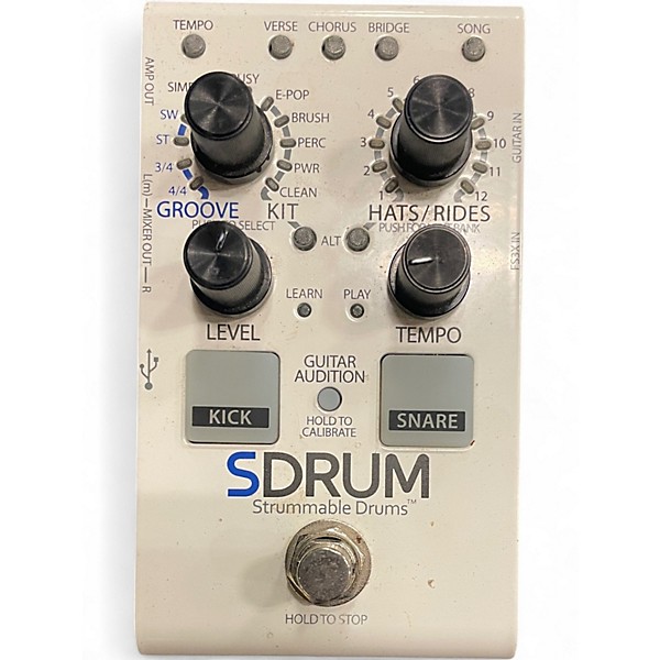Used DigiTech SDRUM Auto-Drummer Pedal