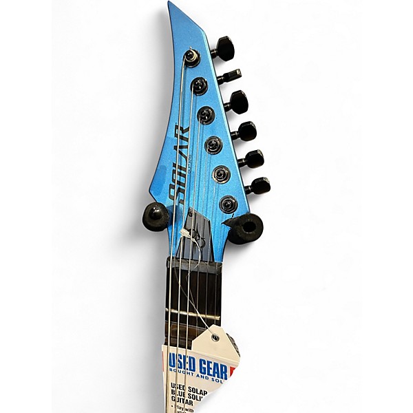 Used Solar Guitars A2.6 Blue Solid Body Electric Guitar