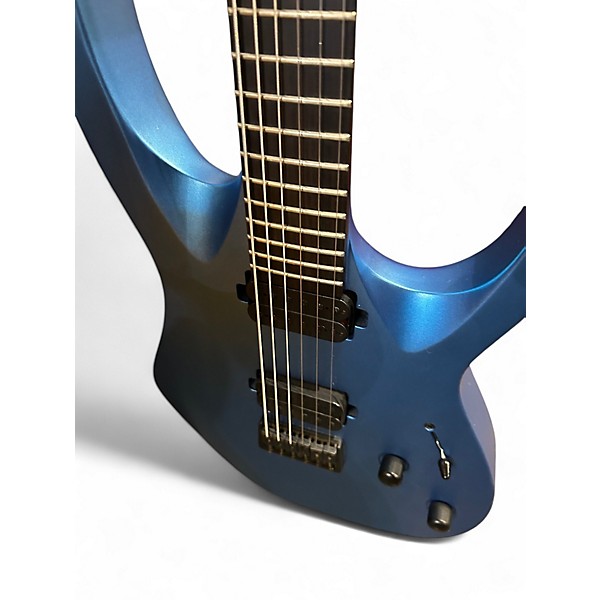 Used Solar Guitars A2.6 Blue Solid Body Electric Guitar