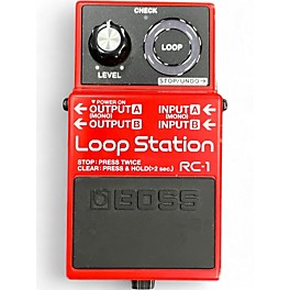 Used BOSS RC1 Loop Station Pedal