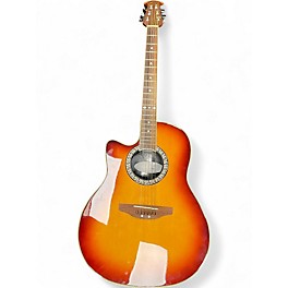 Used Ovation CELEBRITY LCC 047 Honey Burst Acoustic Electric Guitar