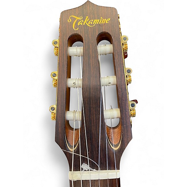 Used Takamine EAN60c Natural Acoustic Electric Guitar